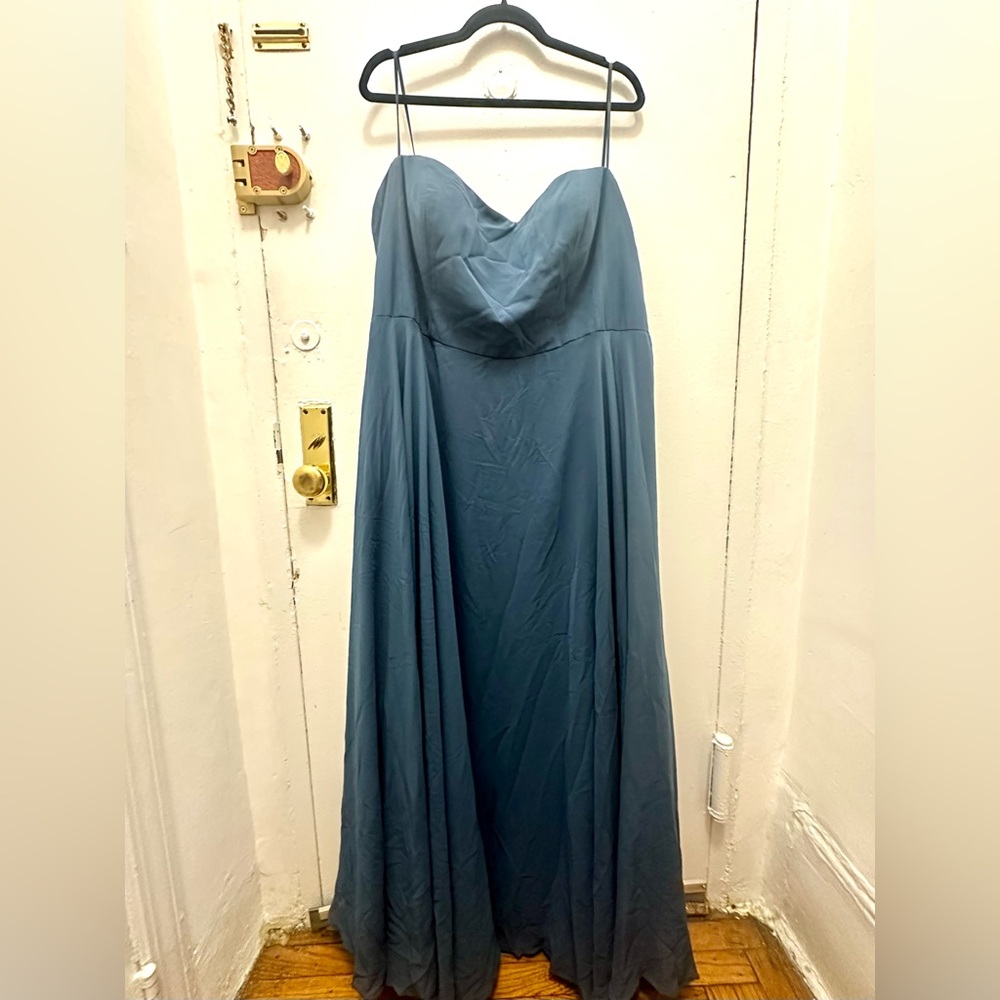 Jenny Yoo Slate Bridesmaid Gown, 24